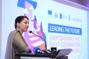 The Pakistan Women Leaders project funded by the European Union and jointly implemented by UN Women and the United Nations Development Programme, in partnership with the Trust for Democratic Education and Accountability (TDEA), launched its flagship Mentorship Programme, “Leading the Future: Empowering Women Through Mentorship in Political Leadership,” in Islamabad today